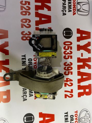 KARTİN TİCARET TOYOTA AURIS ÇIKMA ORJİNAL PATLAMAMIŞ ÇIKMA ORJİNAL ÖN EMNİYET KEMER TAKIMLARI 2008-2012 ARASI MODELLERE UYUMLUDUR